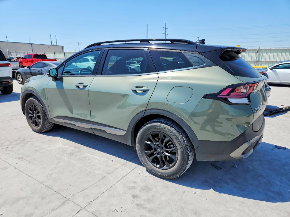 2023 Kia Sportage VIN 5XYK7CAF5PG017700 COPART salvage auction — SIDE, Tx - Salvage Vehicle Title, sold $11,500 on 2026-07-17 (photo 2)