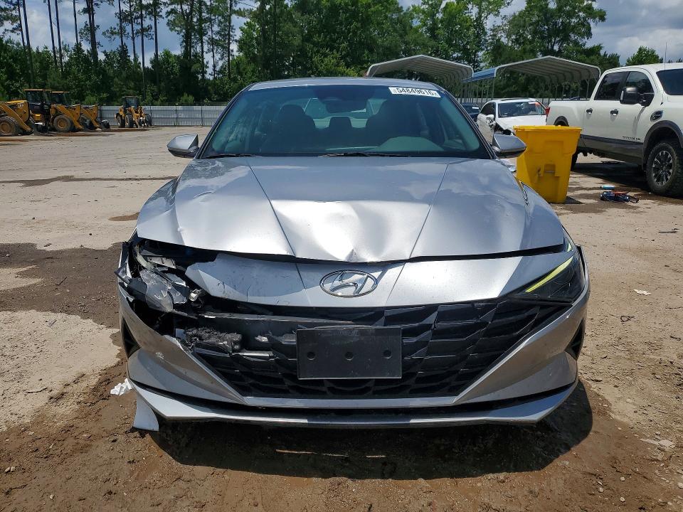 2021 Hyundai VIN 5NPLL4AG5MH045225 COPART salvage auction — FRONT END, Sc - Cert Of Title-Salvage, sold $2,850 on 2026-07-06 (photo 5)