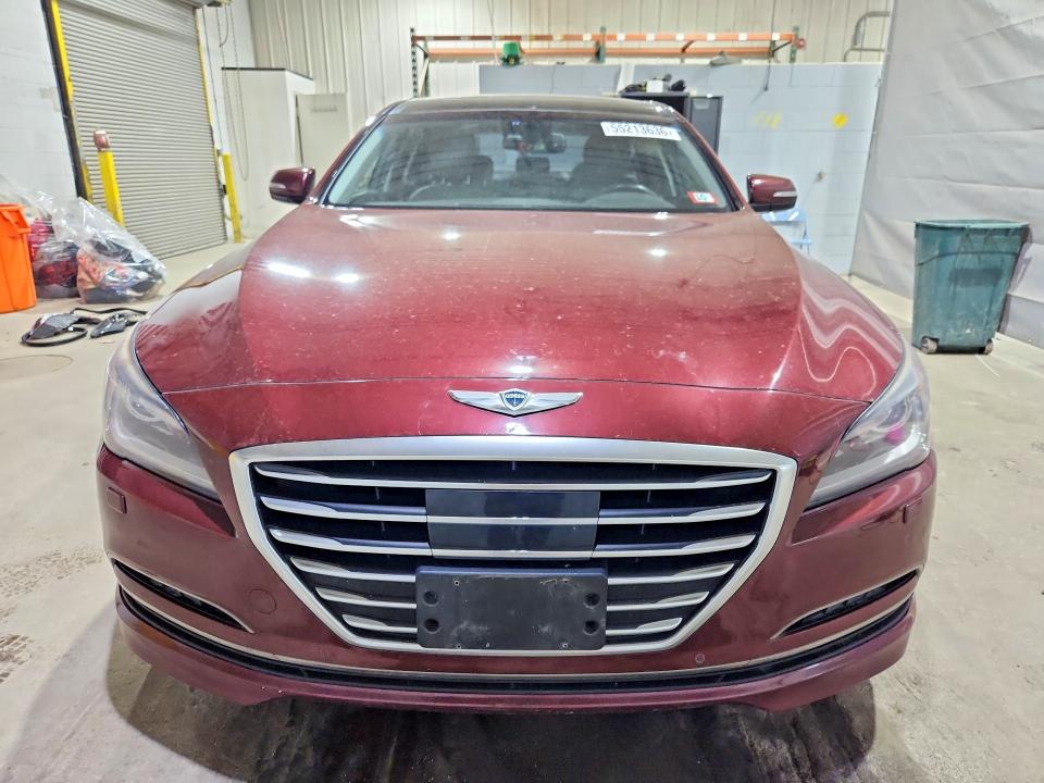 2015 Hyundai VIN KMHGN4JE8FU037876 COPART salvage auction — REAR END, Nh - Cert Of Title-Salvage, sold $500 on 2026-07-21 (photo 5)