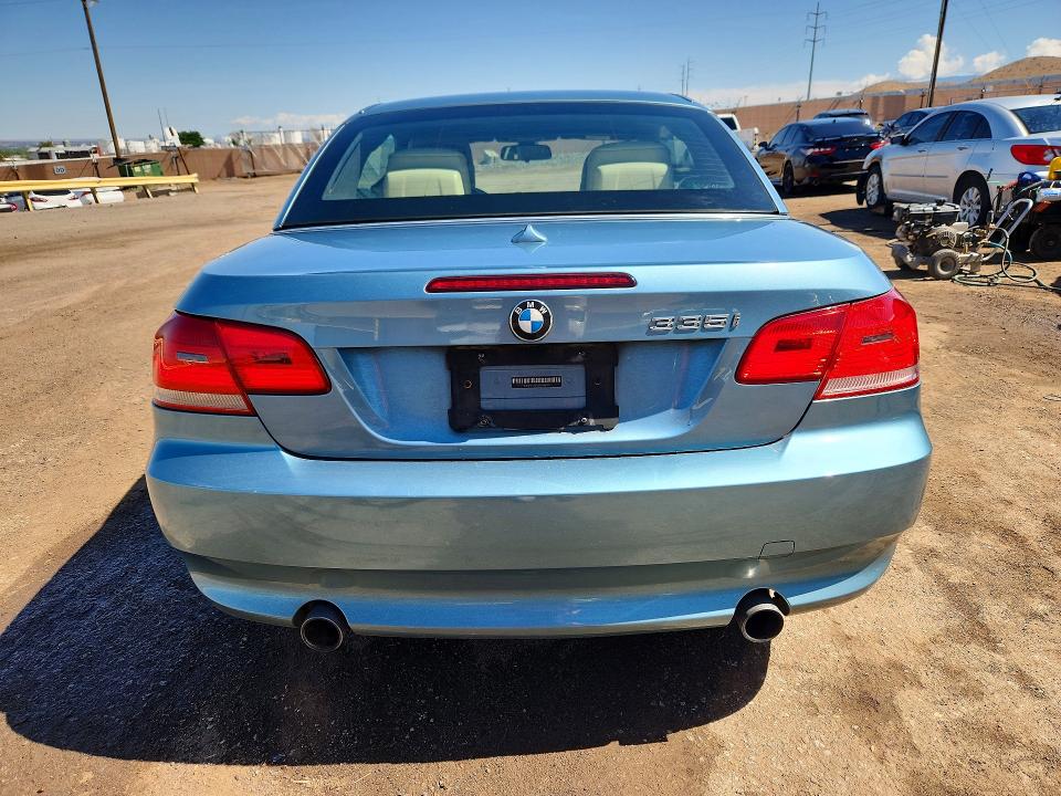 2009 BMW 3er VIN WBAWL73539P180190 COPART salvage auction — FRONT END, Nm - Cert Of Title-Salvage, sold $1,750 on 2026-07-16 (photo 6)
