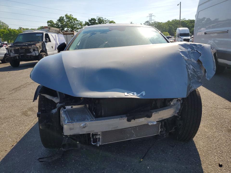 2023 Kia Ev6 VIN KNDC34LA6P5130653 COPART salvage auction — FRONT END, Fl - Certificate Of Destruction, sold $2,900 on 2026-07-06 (photo 5)