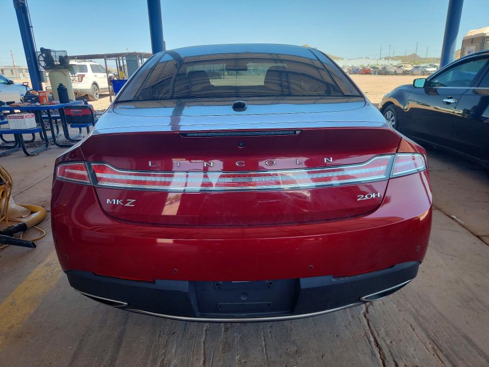 2017 Lincoln VIN 3LN6L5MU9HR607937 COPART salvage auction — PARTIAL REPAIR, Az - Cert Of Title - Salvage, sold $3,750 on 2026-07-02 (photo 6)