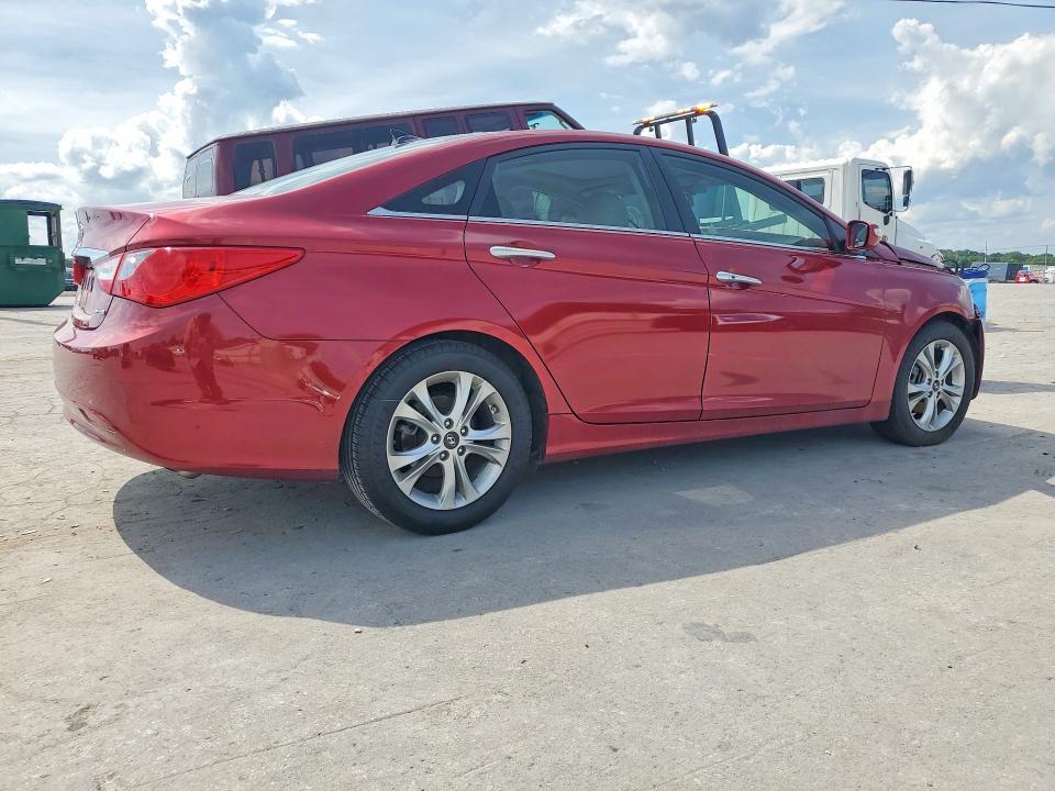 2012 Hyundai VIN 5NPEC4AC4CH437018 COPART salvage auction — FRONT END, Tn - Salvage Certificate, sold $1,200 on 2026-07-08 (photo 3)
