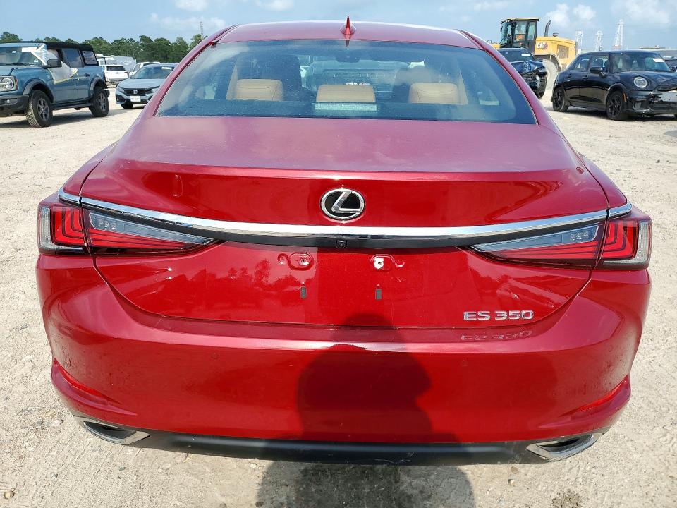 2025 Lexus Es 350 VIN 58ADZ1B15SU206157 COPART salvage auction — SIDE, TX - SALVAGE VEHICLE TITLE, sold $16,900 on 2026-07-31 (photo 6)
