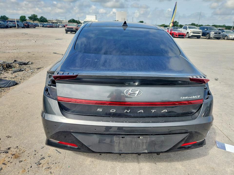 2023 Hyundai Sonata VIN KMHL34J26PA276095 COPART salvage auction — VANDALISM, Id - Salvage Certificate Of Title, sold $8,200 on 2026-07-22 (photo 6)