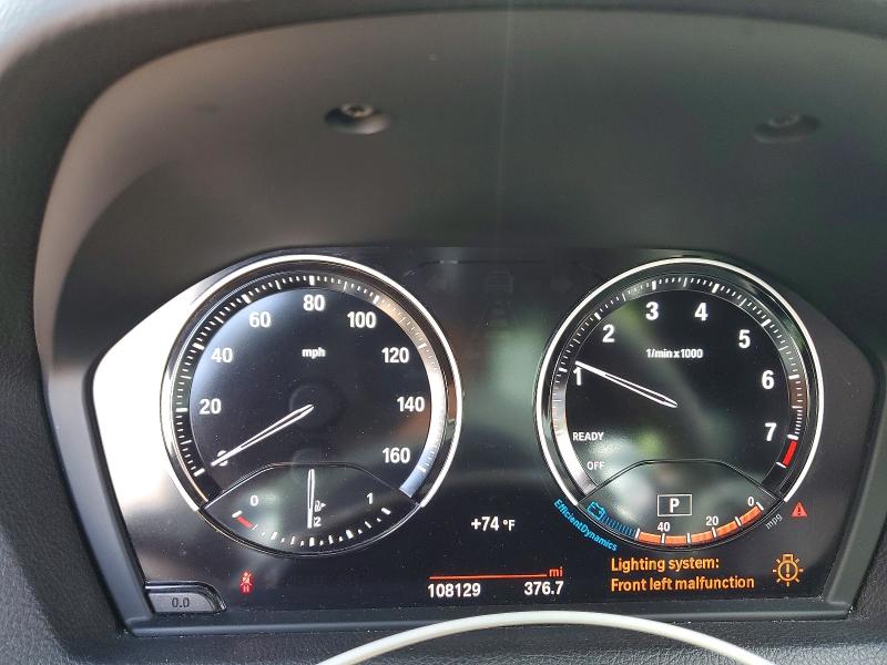 2018 BMW 2er VIN WBA2J3C5XJVA49855 COPART salvage auction — FRONT END, MD - CERT OF SALVAGE > 75% DAMAGE, sold $3,800 on 2026-07-27 (photo 9)