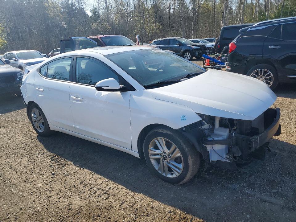 2020 Hyundai Elantra VIN KMHD84LF3LU902281 COPART salvage auction — FRONT END, Salvage Title, sold $975 on 2026-07-14 (photo 4)