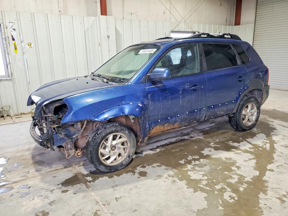 2006 Hyundai Tucson VIN KM8JN72D56U313556 COPART salvage auction — FRONT END, Oh - Cert Of Title-Salvage, sold $325 on 2026-07-02 (photo 1)