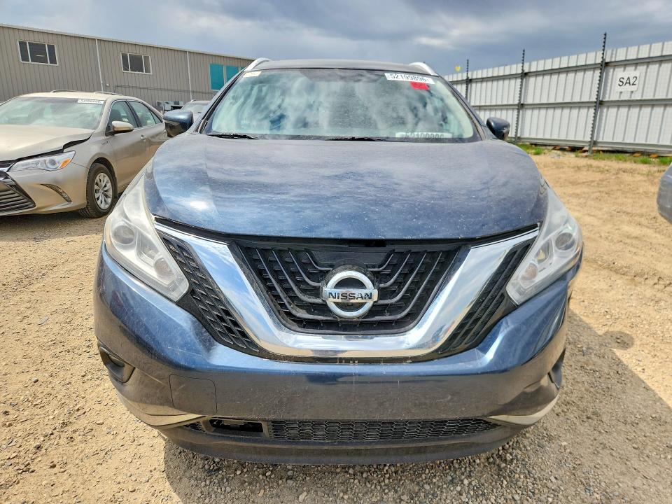 2016 Nissan Murano VIN 5N1AZ2MH9GN133595 COPART salvage auction — VANDALISM, Ab - Bos - Salvage, sold $2,000 on 2026-07-02 (photo 5)