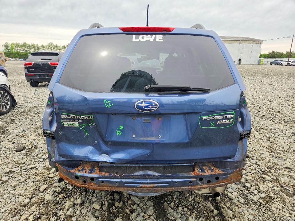2014 Subaru Forester VIN JF2SJACCXEG411410 COPART salvage auction — REAR END, Nj - Cert Of Title-Salvage, sold $525 on 2026-07-20 (photo 6)