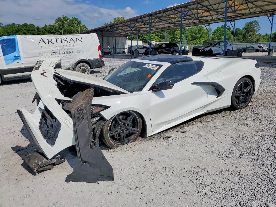 2024 Chevrolet Corvette VIN 1G1YA2D47R5127748 — COPART salvage auction photo