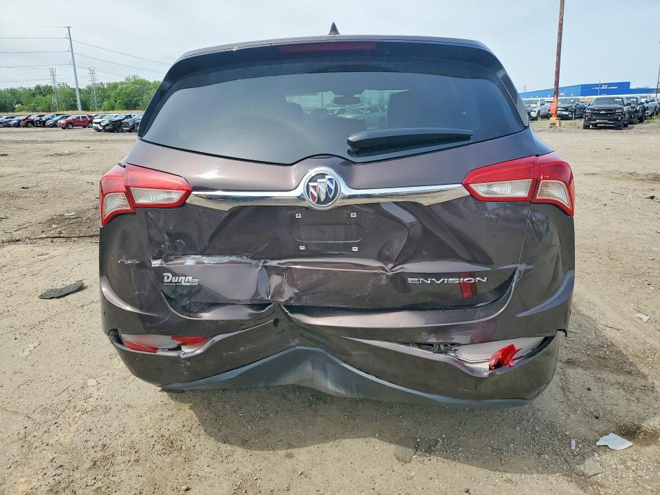 2020 Buick Envision VIN LRBFXBSA2LD082638 COPART salvage auction — REAR END, Oh - Cert Of Title-Salvage, sold $2,100 on 2026-07-28 (photo 6)