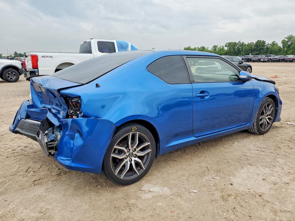 2015 Scion Tc VIN JTKJF5C79FJ002267 COPART salvage auction — REAR END, Tx - Salvage Vehicle Title, sold $1,100 on 2026-07-28 (photo 3)