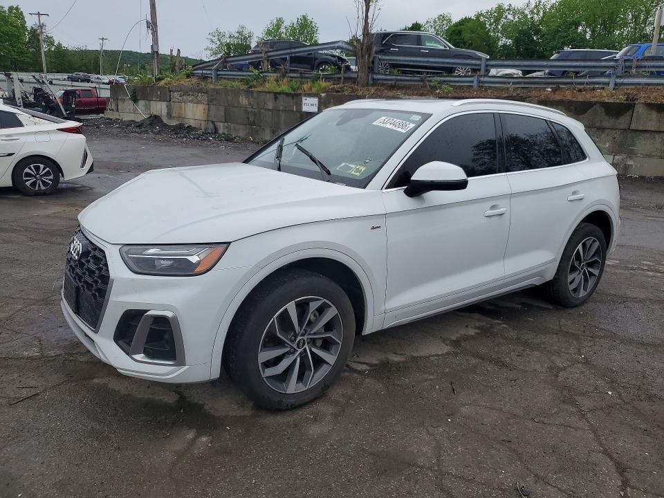 2023 Audi Q5 VIN WA1EAAFY9P2152535 COPART salvage auction — SIDE, Ny - Mv-907A Salvage Certificate, sold $400 on 2026-07-21 (photo 1)