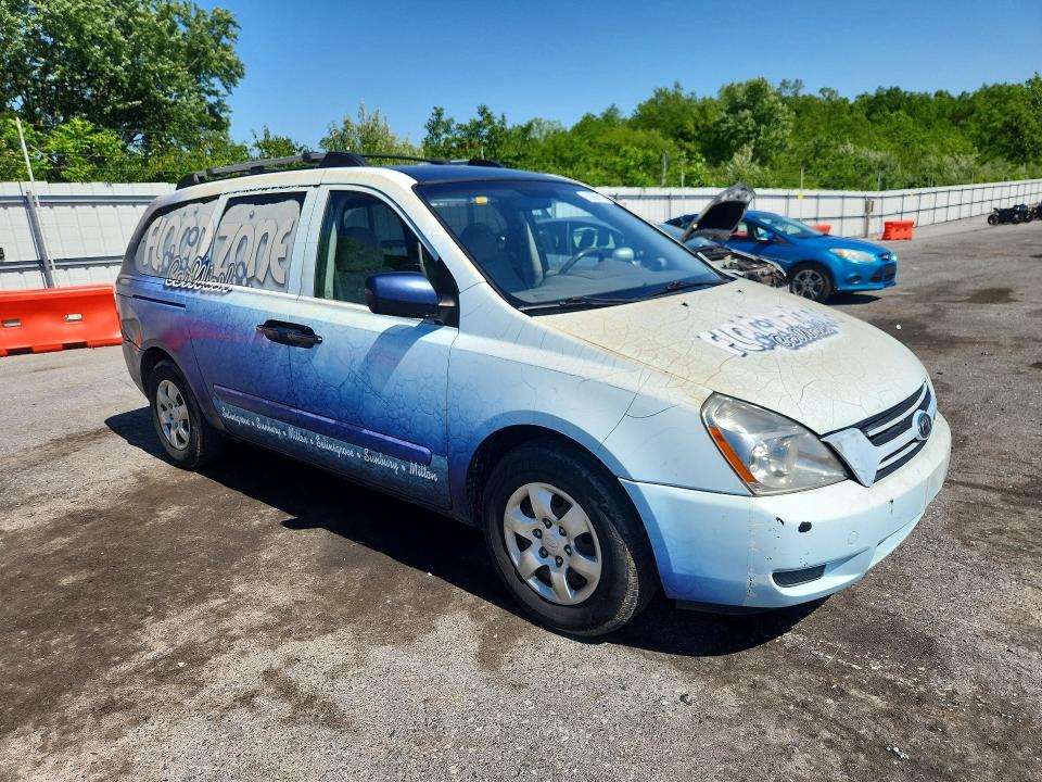 2008 Kia SEDONA VIN KNDMB233386239306 COPART salvage auction — FRONT END, Pa - Certificate Of Salvage, sold $325 on 2026-07-07 (photo 4)