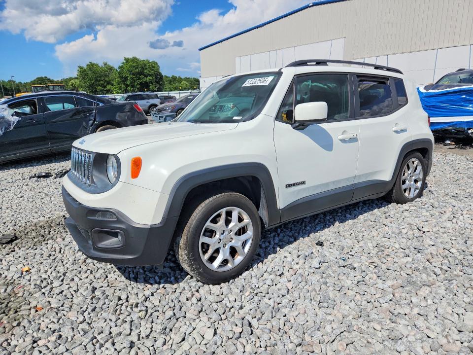2018 Jeep VIN ZACCJABB7JPG80604 COPART salvage auction — SIDE, FL - CERT OF TITLE SLVG REBUILDABLE, sold $700 on 2026-07-29 (photo 1)
