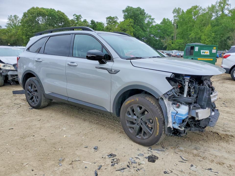 2023 Kia Sorento VIN 5XYRLDLC2PG194756 COPART salvage auction — FRONT END, Pa - Certificate Of Salvage, sold $4,700 on 2026-07-14 (photo 4)