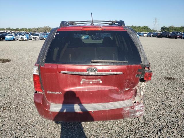 2009 Kia SEDONA VIN KNDMB233296299370 COPART salvage auction — REAR END, FL - CERT OF TITLE SLVG REBUILDABLE, sold $850 on 2026-07-14 (photo 6)
