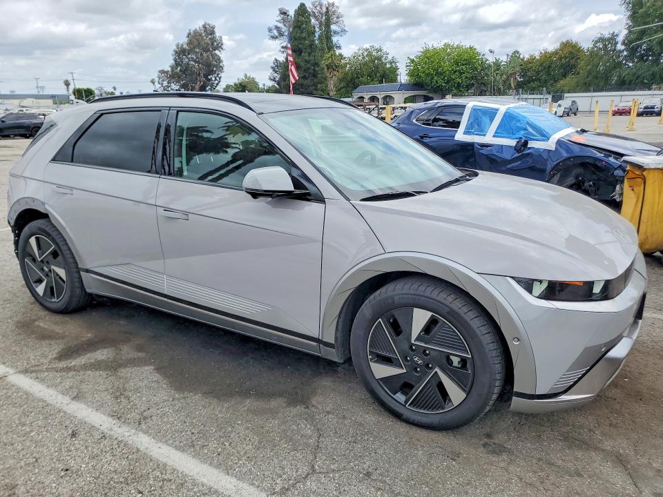 2025 Hyundai Ioniq VIN 7YAKR4DA4SY002517 COPART salvage auction — REAR END, Ca - Salvage Certificate, sold $12,300 on 2026-07-31 (photo 4)