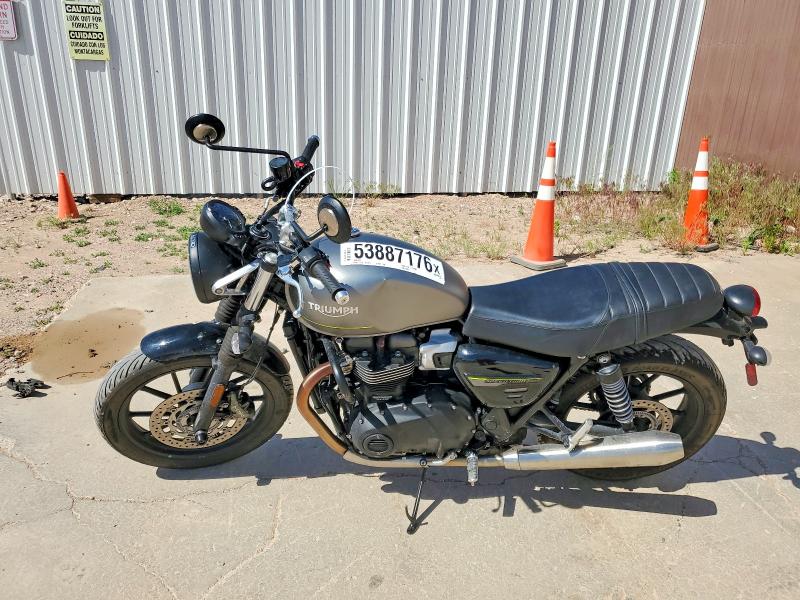 2023 Triumph VIN SMTD31G72PTBL5771 COPART salvage auction — FRONT END, Sd - Cert Of Title-Salvage, sold $1,000 on 2026-07-02 (photo 3)