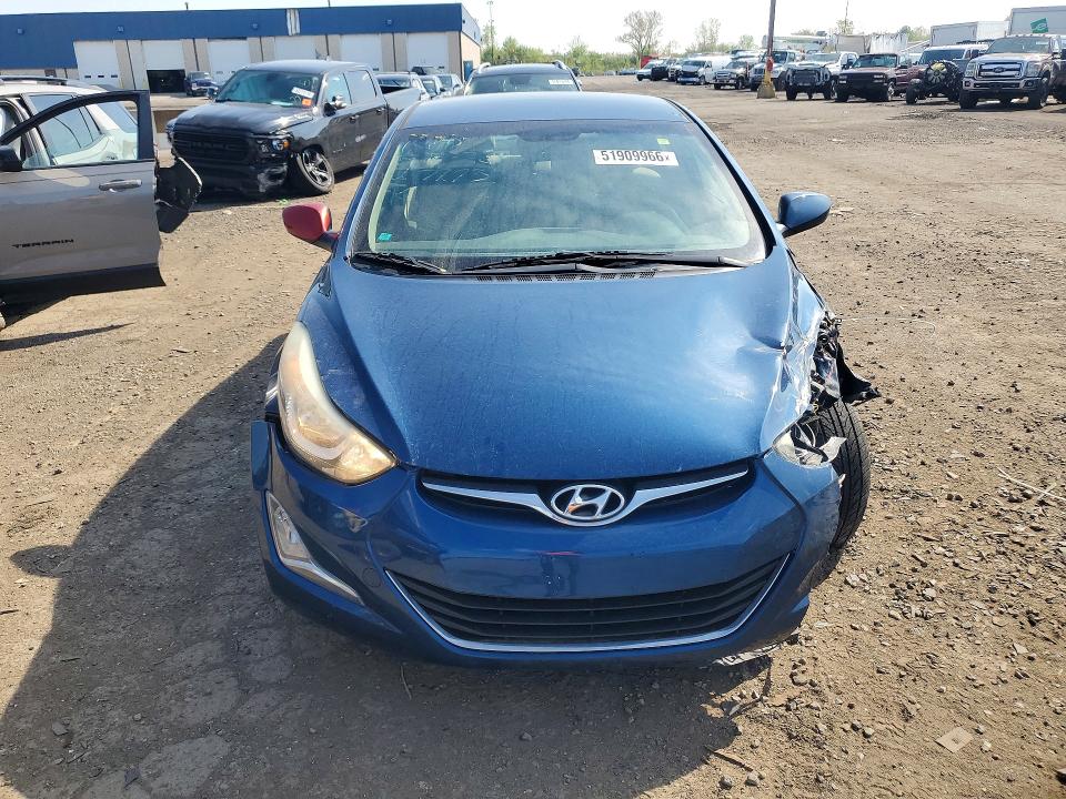 2016 Hyundai VIN KMHDH4AE1GU477773 COPART salvage auction — FRONT END, Mi - Certificate Of Title, sold $650 on 2026-07-10 (photo 5)