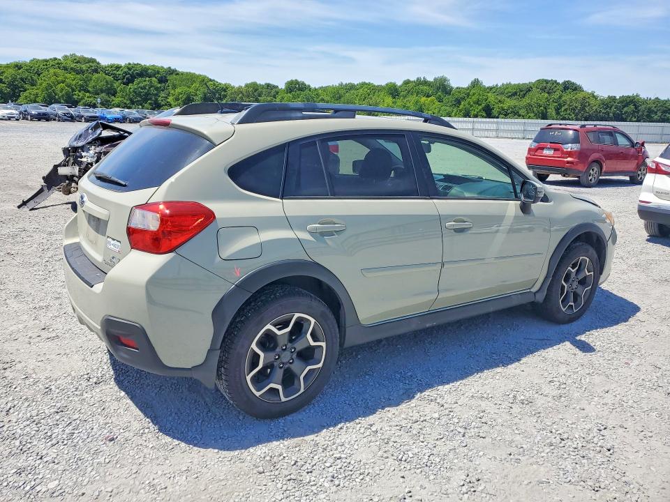 2015 Subaru Xv VIN JF2GPAPC2F8312736 COPART salvage auction — FRONT END, Nc - Salvage Certificate Of Title, sold $1,400 on 2026-07-29 (photo 3)