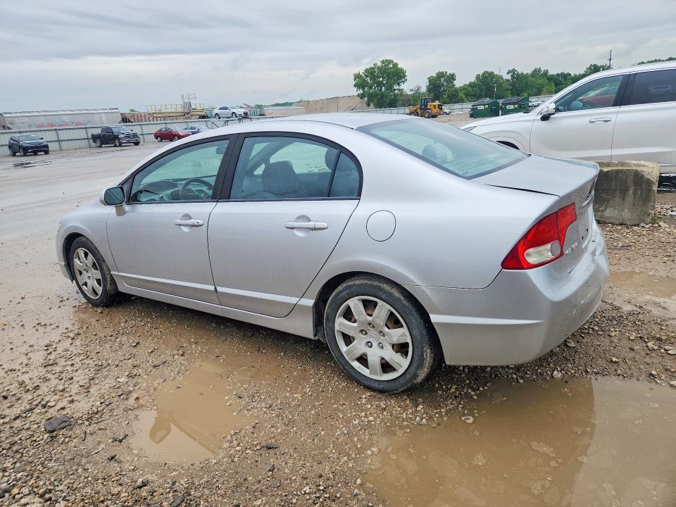 2010 Honda Civic VIN 19XFA1F5XAE015999 COPART salvage auction — REAR END, Ks - Cert Of Title-Salvage, sold $2,750 on 2026-07-09 (photo 2)