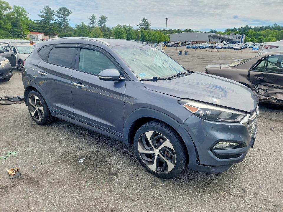 2016 Hyundai Tucson VIN KM8J3CA2XGU123364 COPART salvage auction — REAR END, Ri - Salvage Certificate Of Title, sold $475 on 2026-07-21 (photo 4)