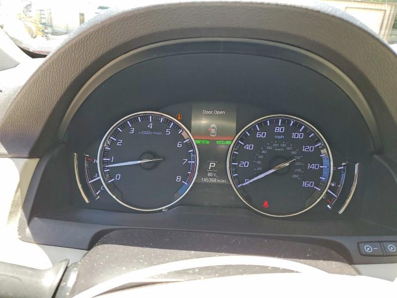 2018 Acura VIN JH4KC1F5XJC001583 COPART salvage auction — HAIL, AL - CERT OF TITLE-SALVAGE TITLE (P), sold $4,300 on 2026-07-14 (photo 9)