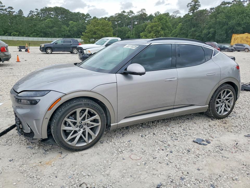 2024 Genesis Gv60 VIN KMUKCDSC6RU020514 COPART salvage auction — FRONT END, Tx - Certificate Of Title, sold $14,200 on 2026-10-06 (photo 1)