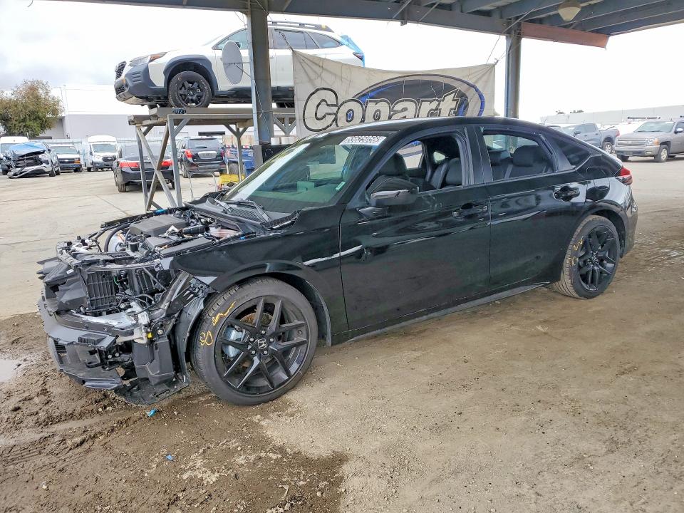 2026 Honda Civic VIN 19XFL2H88TE019852 COPART salvage auction — VANDALISM, FL - CERTIFICATE OF DESTRUCTION, sold $10 on 2026-08-03 (photo 1)