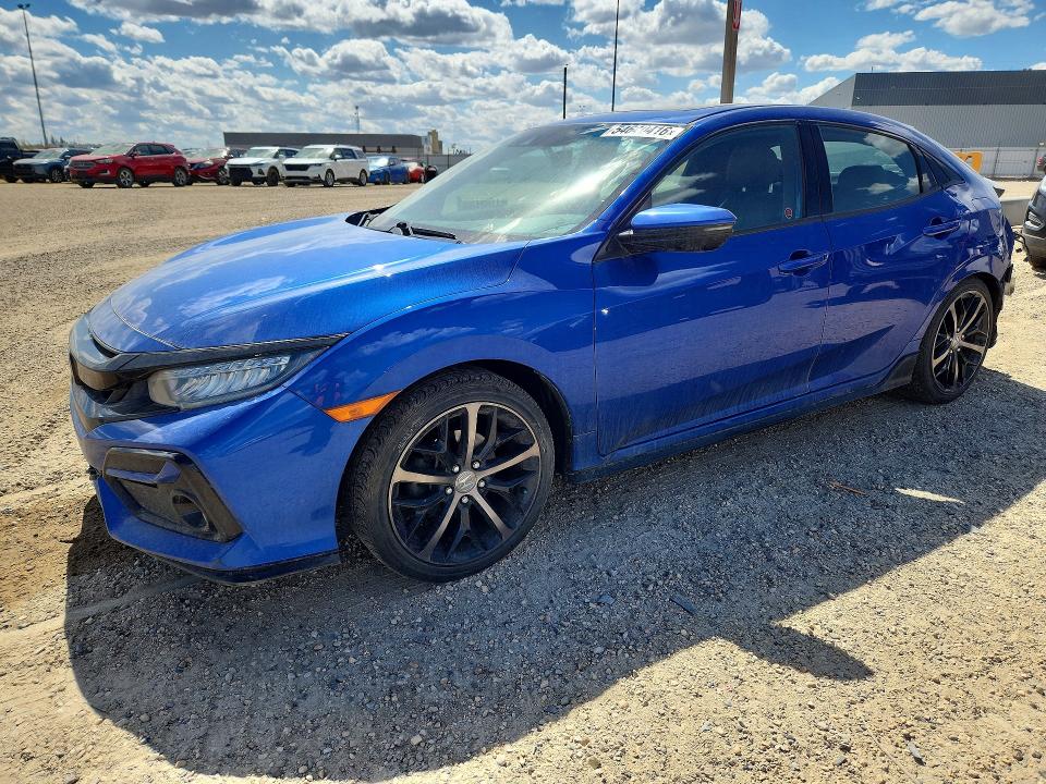 2020 Honda VIN SHHFK7G93LU303408 COPART salvage auction — REAR END, Ab - Bos - Salvage, sold $2,000 on 2026-07-23 (photo 1)