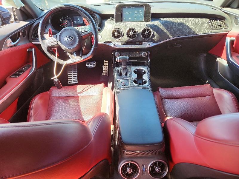 2020 Kia Stinger VIN KNAE35LC6L6074876 COPART salvage auction — VANDALISM, Ut - Salvage Certificate, sold $7,000 on 2026-07-10 (photo 8)