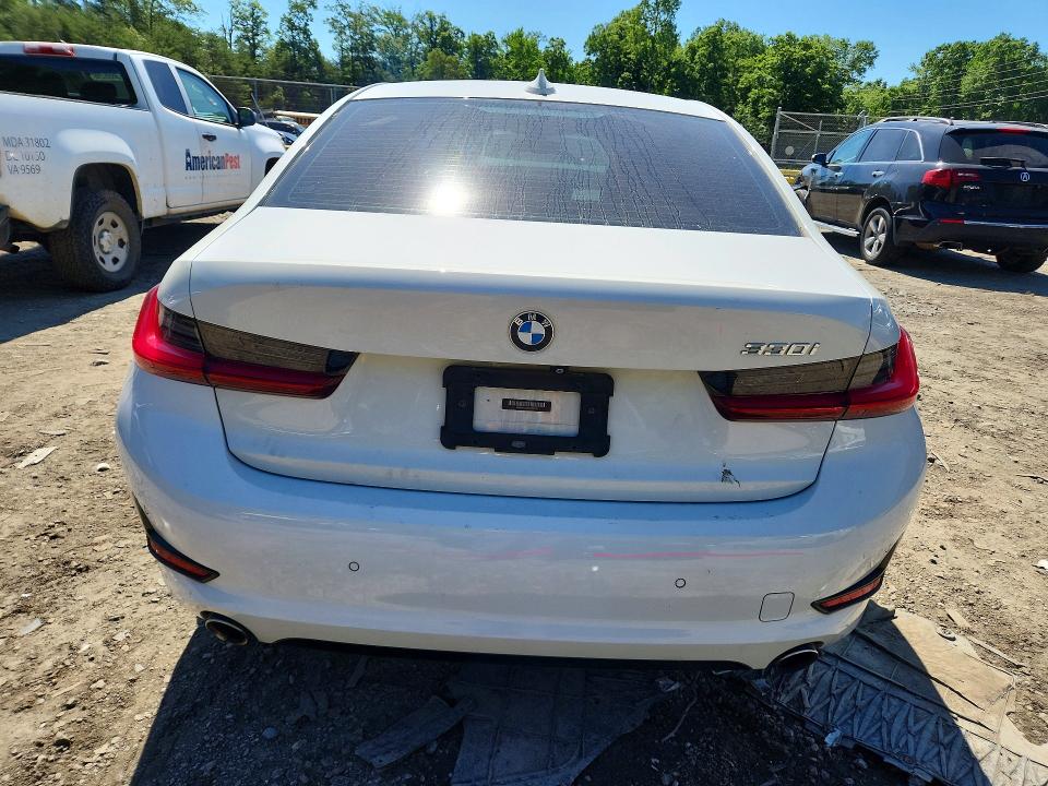 2019 BMW 3er VIN WBA5R1C50KFH02702 COPART salvage auction — FRONT END, Md - Cert Of Salvage > 75% Damage, sold $225 on 2026-07-21 (photo 6)
