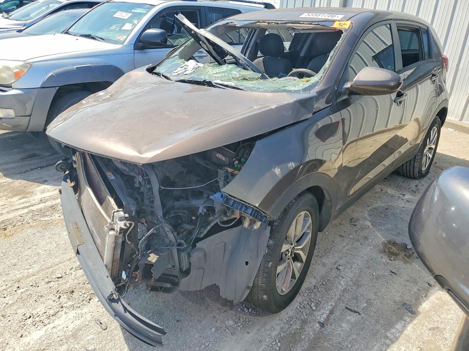 2014 Kia Sportage VIN KNDPB3AC1E7549482 COPART salvage auction — FRONT END, Oh - Certificate Of Title, sold $475 on 2026-07-27 (photo 1)