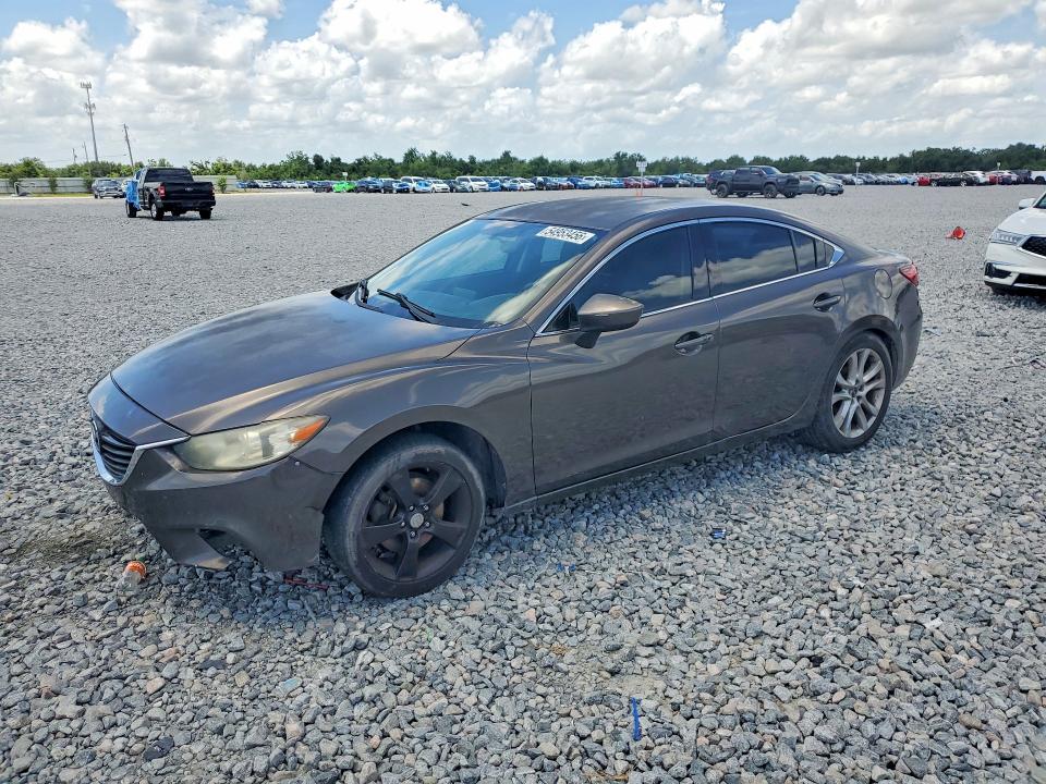 2016 Mazda VIN JM1GJ1V55G1485357 COPART salvage auction — FRONT END, Fl - Cert Of Title Slvg Rebuildable, sold $400 on 2026-07-17 (photo 1)