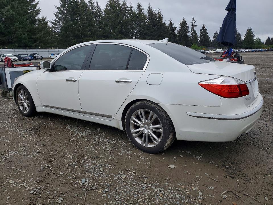 2011 Hyundai Genesis VIN KMHGC4DF8BU127761 COPART salvage auction — FRONT END, Wa - Vehicle Cert Of Ownership-Titl, sold $200 on 2026-07-17 (photo 2)