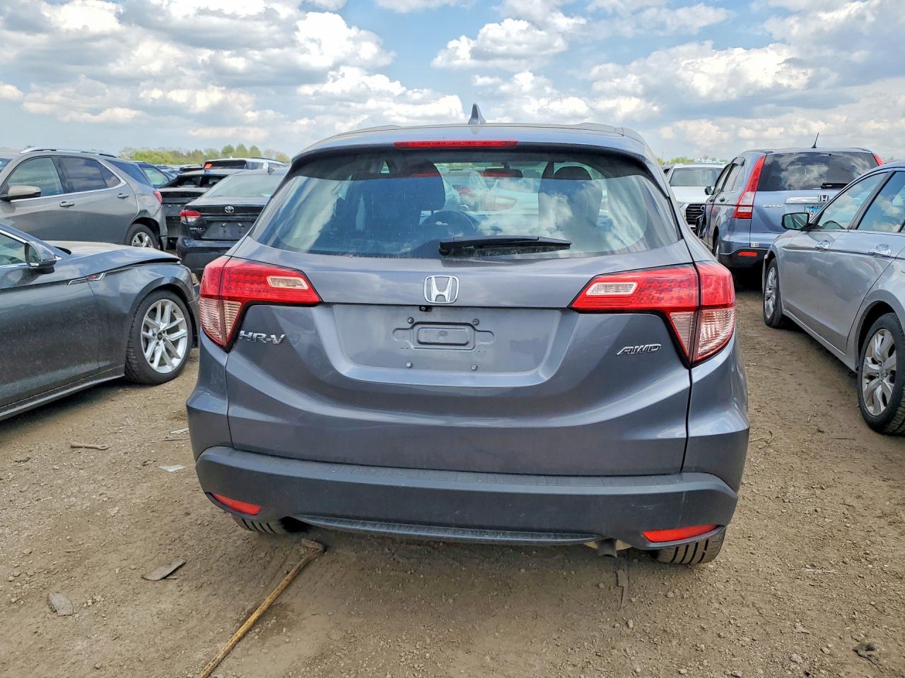 2017 Honda HR-V VIN 3CZRU6H35HM704839 COPART salvage auction — Front End, IL - SALVAGE CERTIFICATE, sold $3,800 on 2026-06-30 (photo 6)