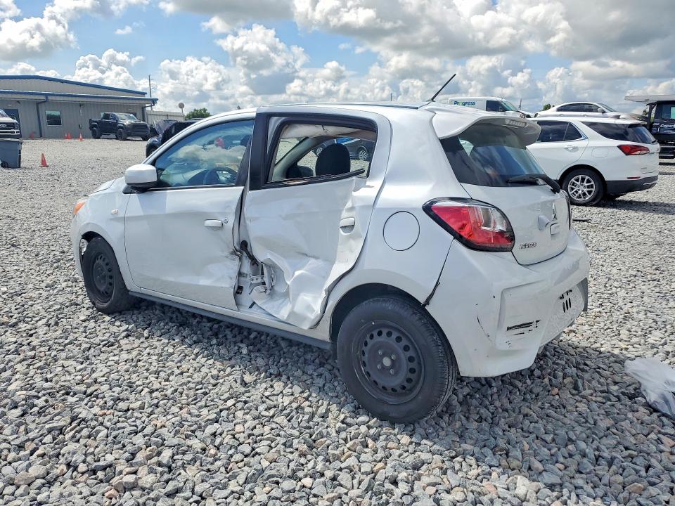 2023 Mitsubishi Mirage VIN ML32AUHJ9PH004752 COPART salvage auction — SIDE, Fl - Certificate Of Destruction, sold $1,850 on 2026-07-02 (photo 2)