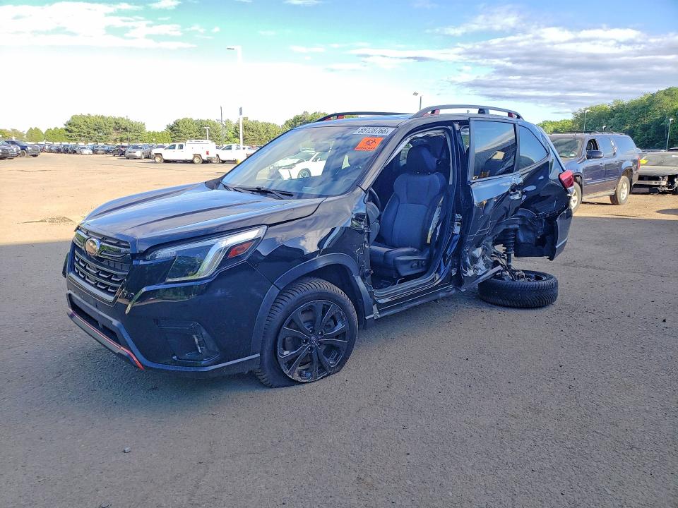 2022 Subaru Forester VIN JF2SKAJC1NH426341 COPART salvage auction — SIDE, Ct - Cert Of Title-Salvage, sold $4,300 on 2026-07-16 (photo 1)