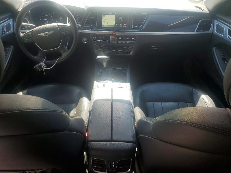 2018 Genesis G80 VIN KMHGN4JE8JU238007 COPART salvage auction — MINOR DENT/SCRATCHES, Tx - Salvage Vehicle Title, sold $2,650 on 2026-07-31 (photo 8)