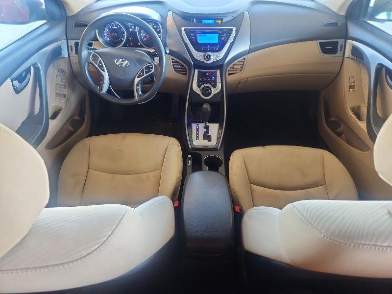 2012 Hyundai VIN KMHDH4AE3CU323690 COPART salvage auction — FRONT END, Ca - Salvage Certificate, sold $975 on 2026-07-13 (photo 8)