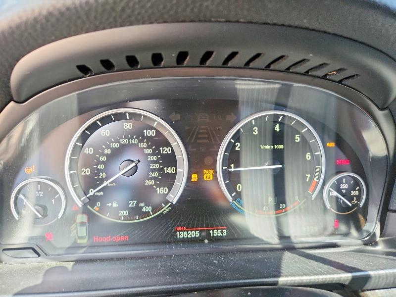 2015 BMW 5er VIN WBA5B1C52FG127875 COPART salvage auction — FRONT END, UT - SALVAGE CERTIFICATE, sold $1,150 on 2026-07-07 (photo 9)
