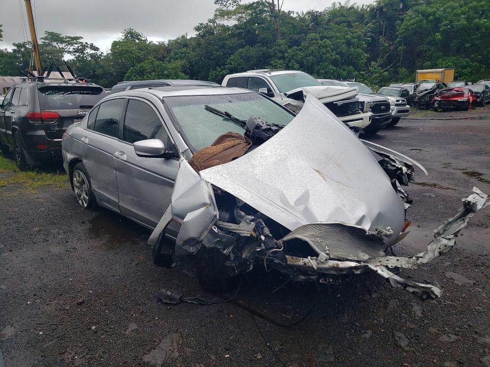 2008 Honda Accord VIN JHMCP26808C036877 COPART salvage auction — FRONT END, Hi - Certificate Of Salvage, sold $1 on 2026-07-29 (photo 4)