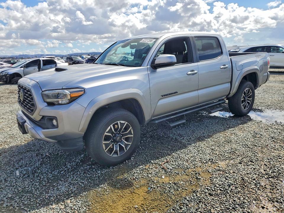 2021 Toyota Tacoma VIN 5TFAZ5CN5MX114149 COPART salvage auction — REAR END, Ca - Salvage Certificate, sold $125 on 2026-07-24 (photo 1)