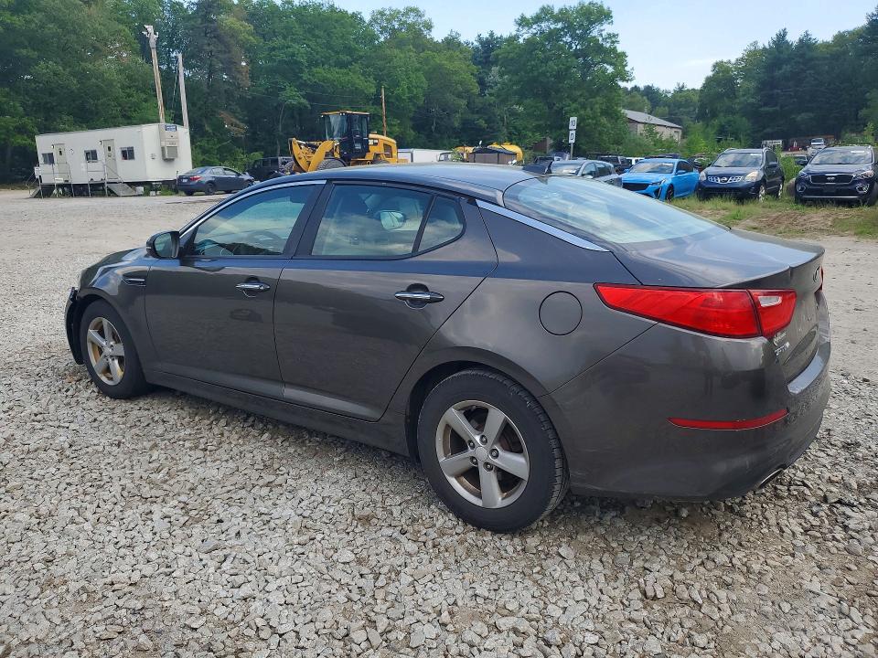 2015 Kia Optima VIN 5XXGM4A73FG399029 COPART salvage auction — FRONT END, MA - CERTIFICATE OF TITLE, sold $400 on 2026-07-23 (photo 2)