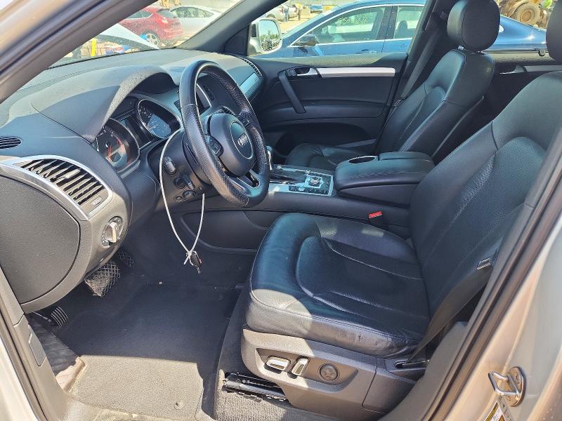 2015 Audi Q7 VIN WA1DGAFE5FD003459 COPART salvage auction — FRONT END, Il - Salvage Certificate, sold $1,750 on 2026-07-28 (photo 7)