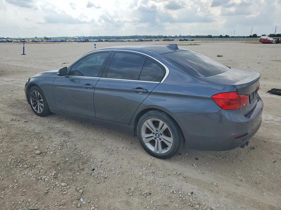 2017 BMW 3er VIN WBA8B9C53HK675850 COPART salvage auction — FRONT END, TX - CERTIFICATE OF TITLE, sold $5,400 on 2026-07-23 (photo 2)