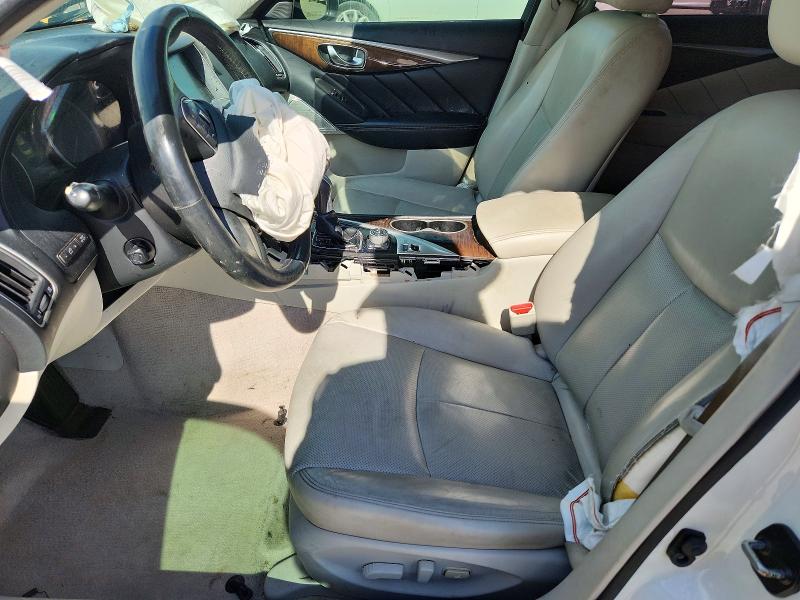 2017 Infiniti VIN JN1EV7AP0HM733412 COPART salvage auction — FRONT END, Tx - Salvage Vehicle Title, sold $1,200 on 2026-07-16 (photo 7)
