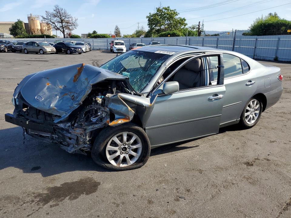2004 Lexus Es 330 VIN JTHBA30GX40018577 COPART salvage auction — FRONT END, CA - SALVAGE CERTIFICATE, sold $70 on 2026-07-14 (photo 1)